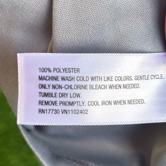 Sz-L-Xhiliration multi-color hi-lo bird dress - Picture 4 of 4